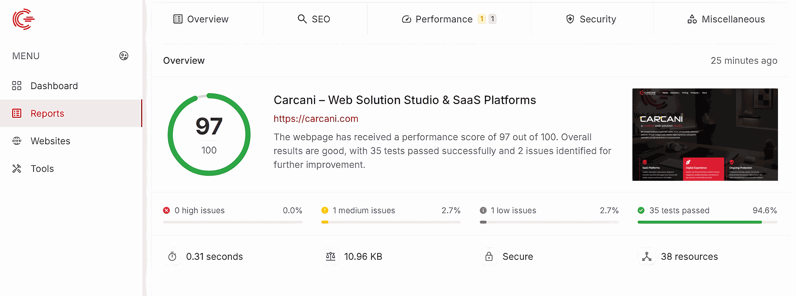 Carcani Seo